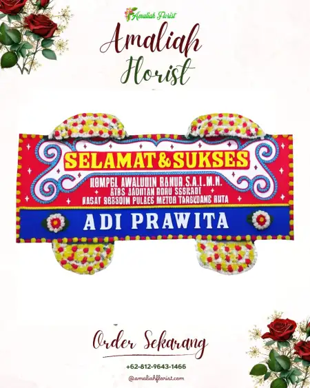Papan Bunga Ucapan Selamat Lucky Garden Wedding Venue Bsd